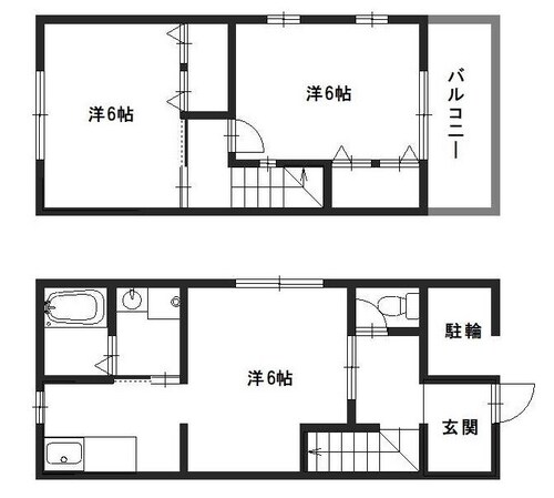 姫路駅 バス20分  41　御立下車：停歩4分 1階の物件間取画像